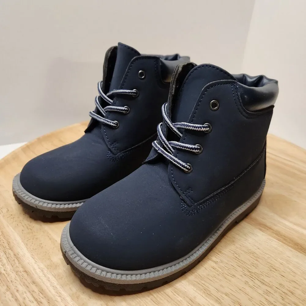 Youth 2.5 Blue Boots Big Kids EU 34